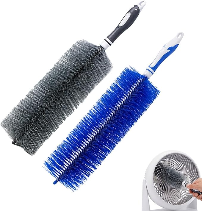 Fan Cleaning Brush, 2026 New Bendable Microfiber Head Dusting Brushes, Reusable by TAQIYEZ