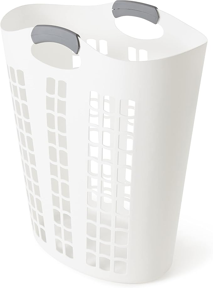 Gracious Living Laundry Basket, Easy Carry Flex Collapsible Hamper - Image 9