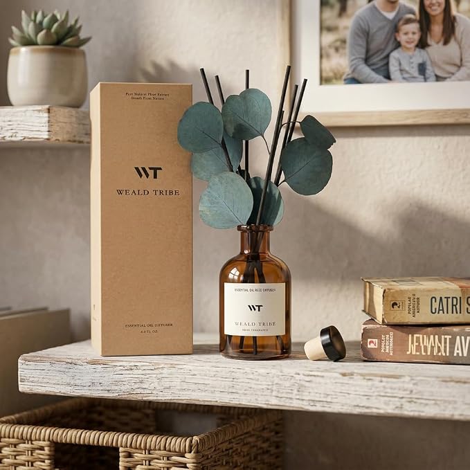 Peppermint Scent Reed Diffuser Set - Image 5