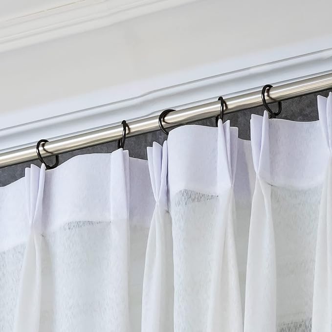 Hotop 30 Pcs Metal Curtain Rings - Image 5