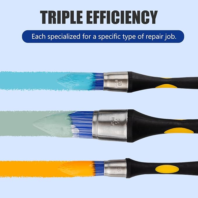 Mister Rui Round Trim Brush Set, Tight Space - Image 2