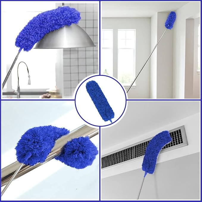 Buysenton Microfiber Duster, Reusable Bendable Dusters, Washable Lightweight - Image 3