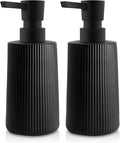 2 Pack Glass Small Soap Dispenser by Unknown