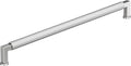 Amerock Ballard 18 inch (457mm) Center-to-Center Polished Chrome Appliance Pull, BP3765126