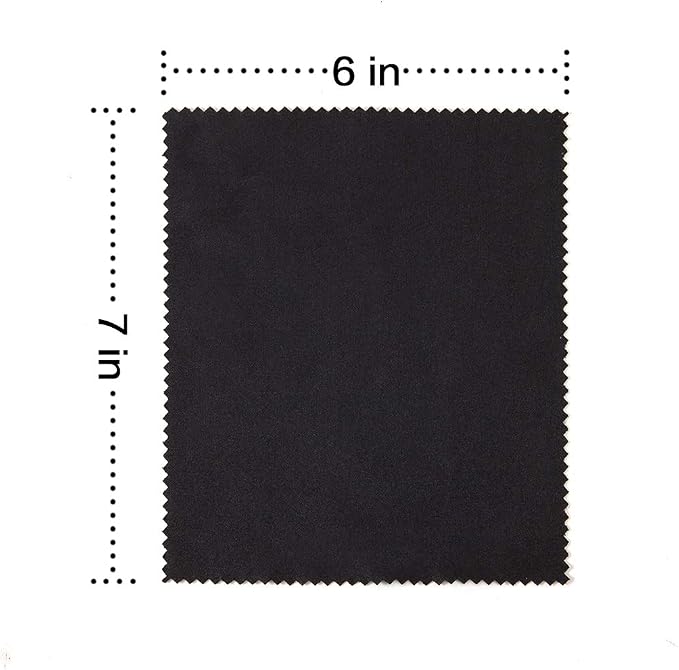 TRIUMPH VISION Eyeglass Cleaning Cloth Glasses Cleaner Microfiber 12 Pack | Eye - Image 2
