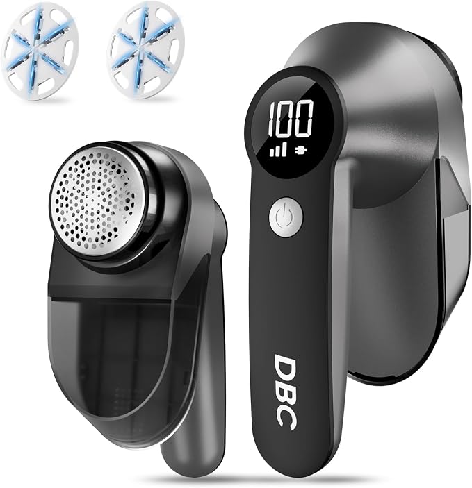 DBC Rechargeable Fabric Shaver, 3-Speed Lint Remover Lint Shaver by DBC