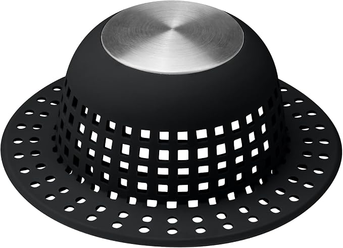 Aluvor Shower Drain Hair Catcher Bathtub Drain Cover Sink Drain Protector | by SayGoodbyetoHairClogging