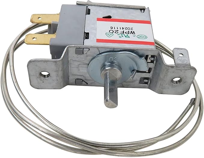 Mini Fridge Thermostat Universal WPF-20 Freezer Thermostat Controller Compatible for wpf16 and wpf18, Control Temperature of Fridge, Freezer, Display Cabinet, Congealer, Beverage Cooler