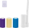 Disposable Toilet Brush Wand Starter Kit by Clowand