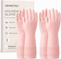 Rubber Dishwashing Gloves, Reusable Cleaning Dish Gloves by Unknown