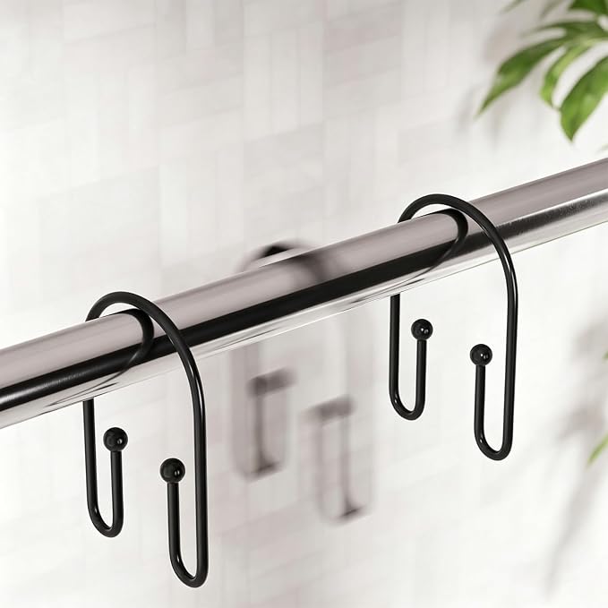 BBV Shower Curtain Hooks Rings - Image 4