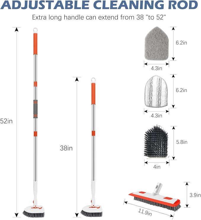 SetSail 4-in-1 Tile Tub Floor Scrubber - Image 2