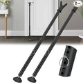 Door Stoppers Security Bar & Sliding Glass Door Lock Keep Your Home Security by LcokeiyGardening