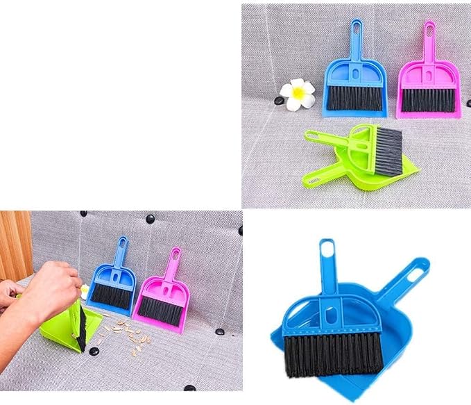 Mini Dustpan and Brush Set, Small Broom - Image 5