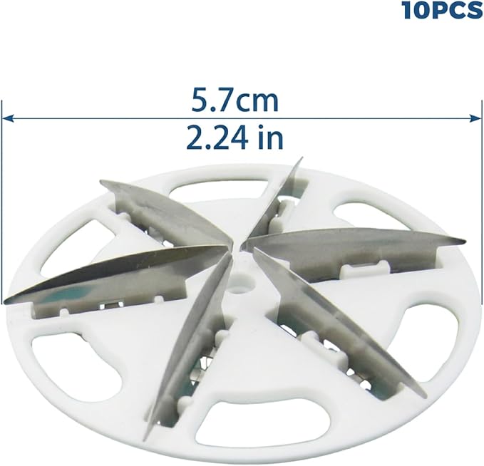Fabric Shaver Replacement Blades 10-Pack 57mm – Alloy Pill Shaver 6-Blade Head - Image 6