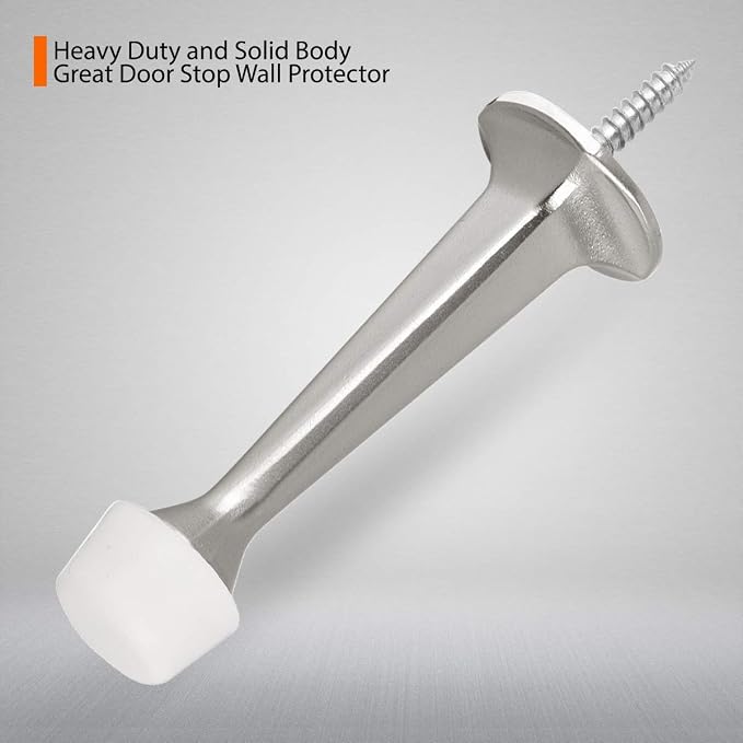 2 Pack Solid Rigid Door Stops - Image 2