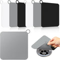6 Pack Drain Covers for Bugs, 6 X 6 Inch, Anti Odor and Cockroach, Kitchen by Yinkin