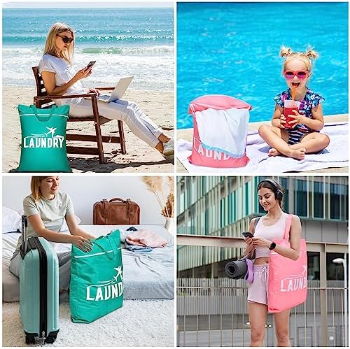 Fiodrimy 2 Pcs Large Travel Laundry Bags - Image 5