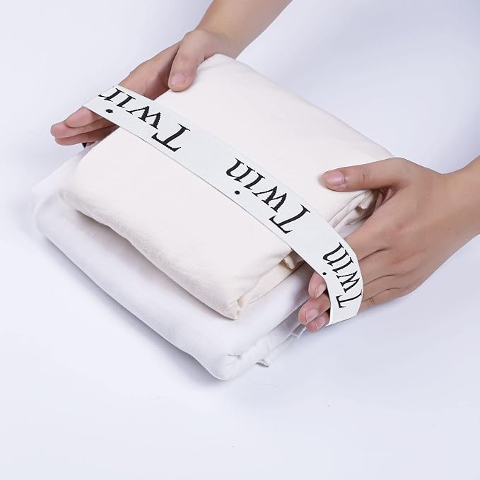 4PCS Bed Sheet Organizer Bands, Storage Labels and Sheet Keepers - Image 4