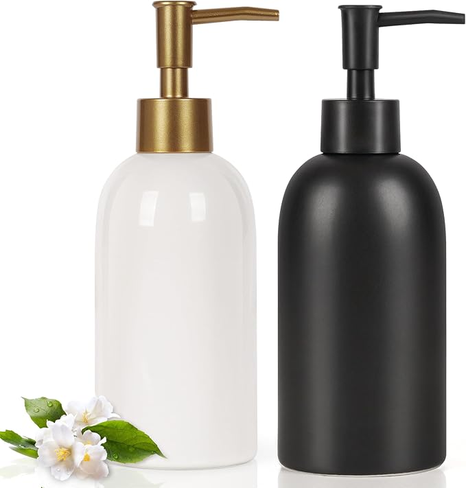 14OZ Hand and Dish Soap Dispenser Set by Natheeph