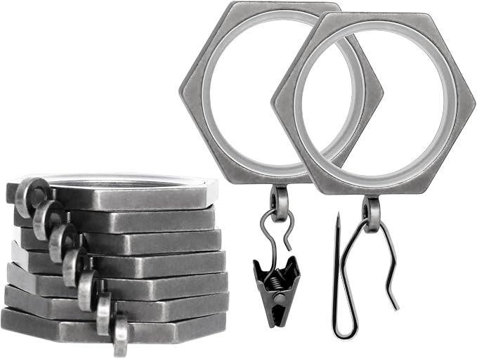 BlastHome® Luxury Curtain Rings by BlastHome