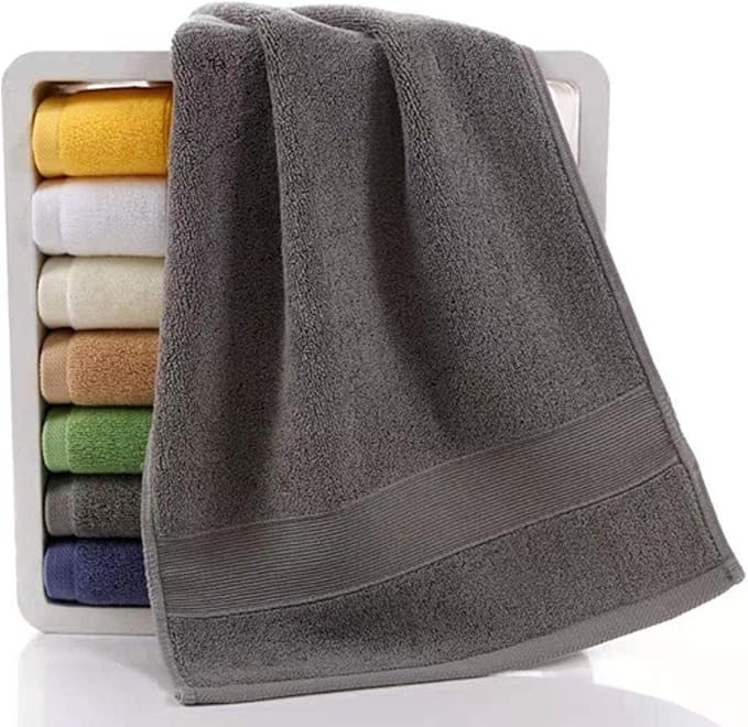 Lchkrep Bathroom Hand Towels, Home Soft 100% Cotton Super Soft Highly Absorbent - Image 5