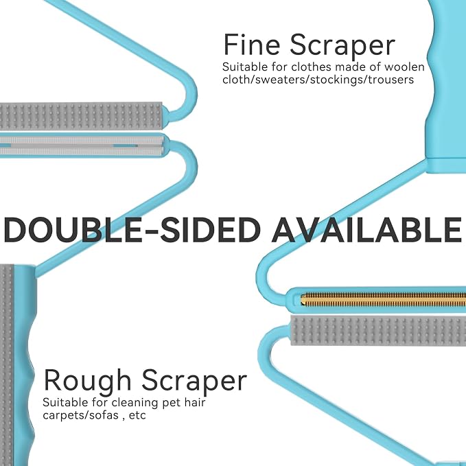 Lint Remover, Pet Hair Remover, Carpet Rake - Image 3