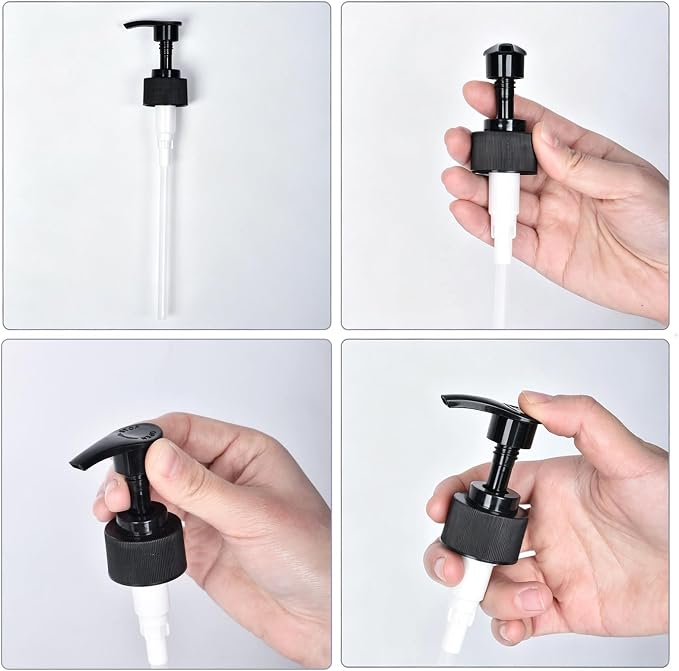 Dish Soap Dispenser 500ml Large Plastic Soap Dispenser Refillable Pump Liquid - Image 4