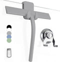 Silicone Shower Squeegee with 3-in-1 No-Drill Mount, Streak-Free & No-Squeak by G%C3%9CTEWERK
