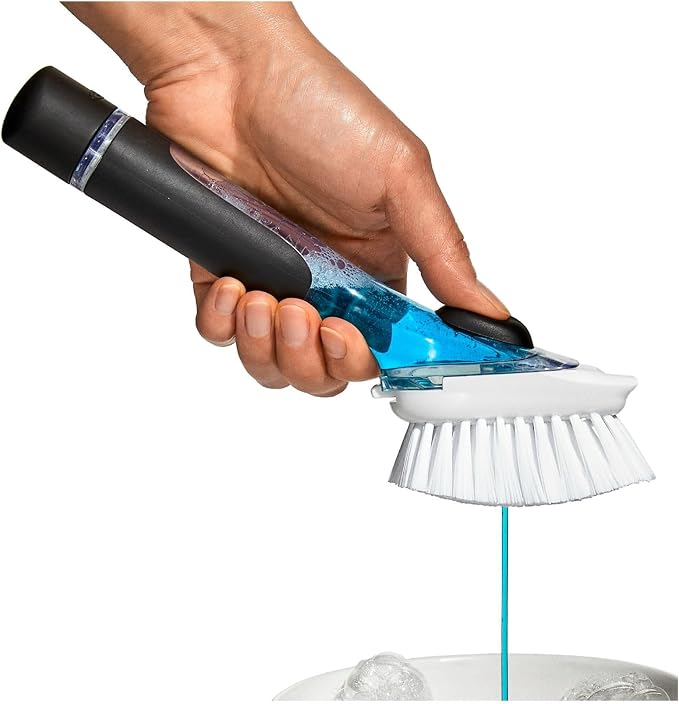 OXO Good Grips Soap Dispensing Dish Brush - Image 4