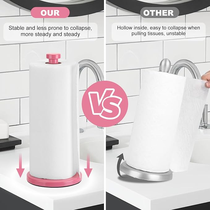 Stainless Steel Paper Towel Holder, Countertop - Image 4