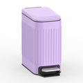 TrashAid 1.6Gal Slim Bathroom Trash Can by TrashAid