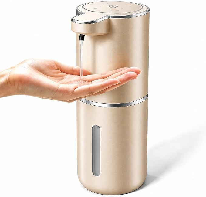 Automatic Liquid Soap Dispenser, Touchless Hand Soap Dispenser 13.5oz USB by AUTOMATICSOAPDISPENSER