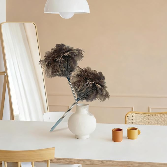 NCEDN Genuine Ostrich Feather Duster 40 Inches - Image 2