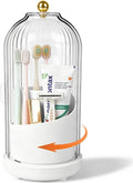 Toothbrush Holders with Cover Toothpaste Organizer by Heagoale
