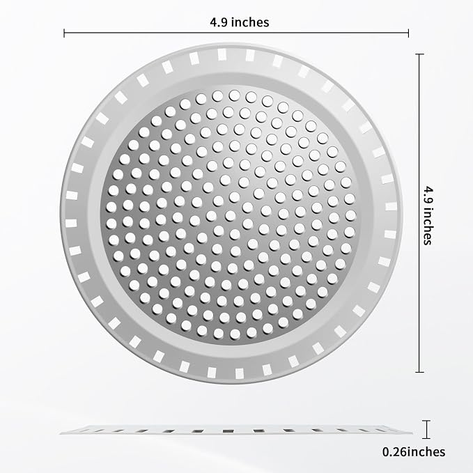 Aojuxix Shower Drain Hair Catcher/Drain Protector/Shower Drain Cover | - Image 2