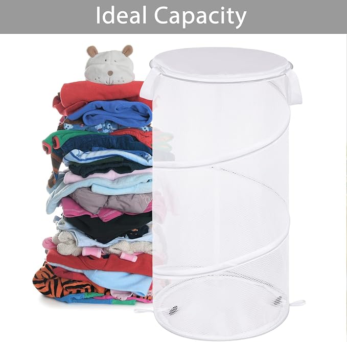 BATTOO 2 Pack Collapsible Laundry Basket - Image 4