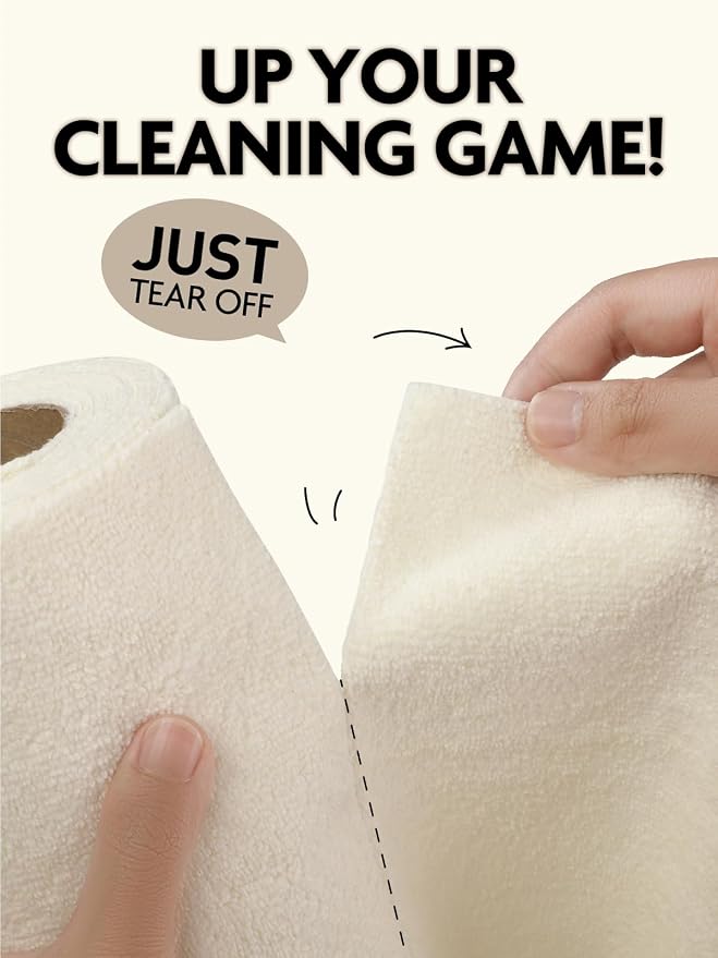 Fantasticlean Kitchen Towels Roll, 40 Sheets - Image 2