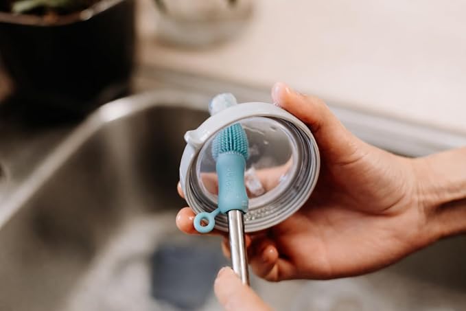 Haakaa Food-Grade Silicone Cleaning Brush Kit 3-Piece | Household Cleaning - Image 9