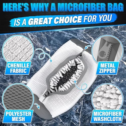 2 Pcs Reusable Shoe Washing Machine Bag, XXL - Image 5