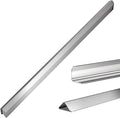96x1.5x1.5 Inch 304 Stainless Steel Wall Corner Guards (10-Pack) Heavy Duty Rounded Corner Protector, Smooth Folded Edge Design for Wall Protection 90° Angle Metal Edge Guard