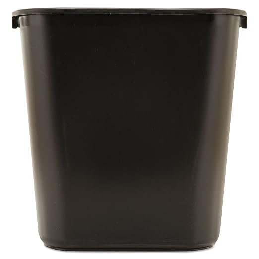 Rubbermaid Commercial Products Resin Wastebasket/Trash Can, 7-Gallon/28-Quart by RubbermaidCommercialProducts