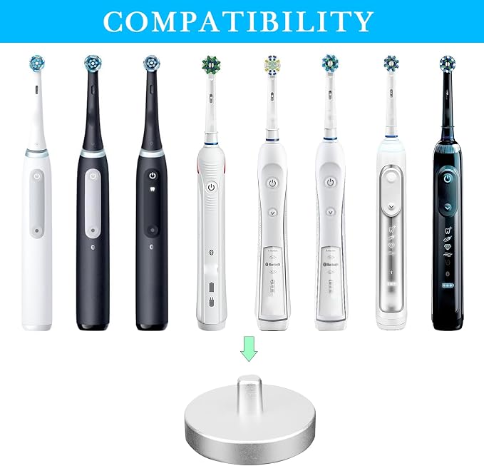 Silver Electric Toothbrush Holder - Image 4