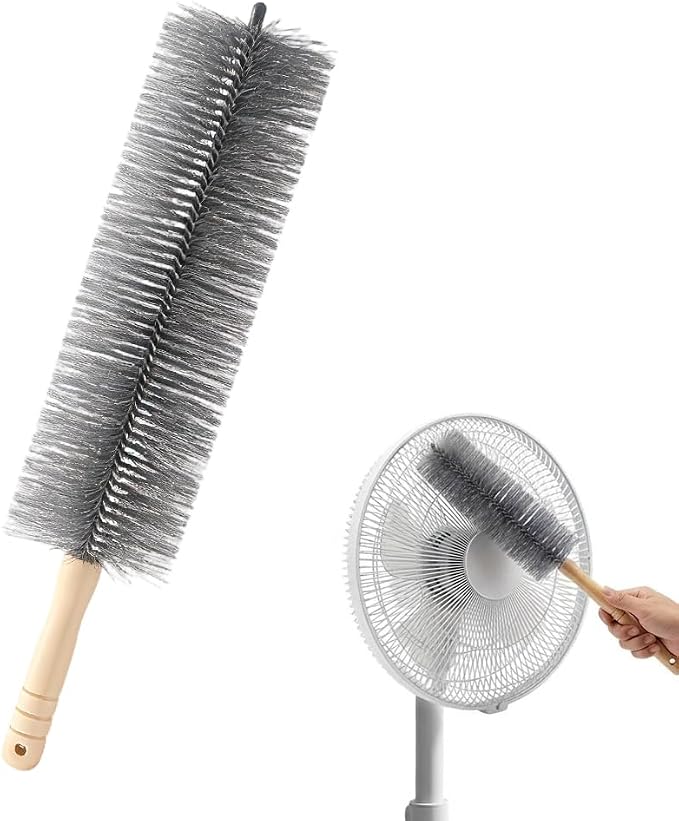 Fan Cleaning Brush, 2026 New Bendable Microfiber Head Dusting Brushes, Reusable by TAQIYEZ