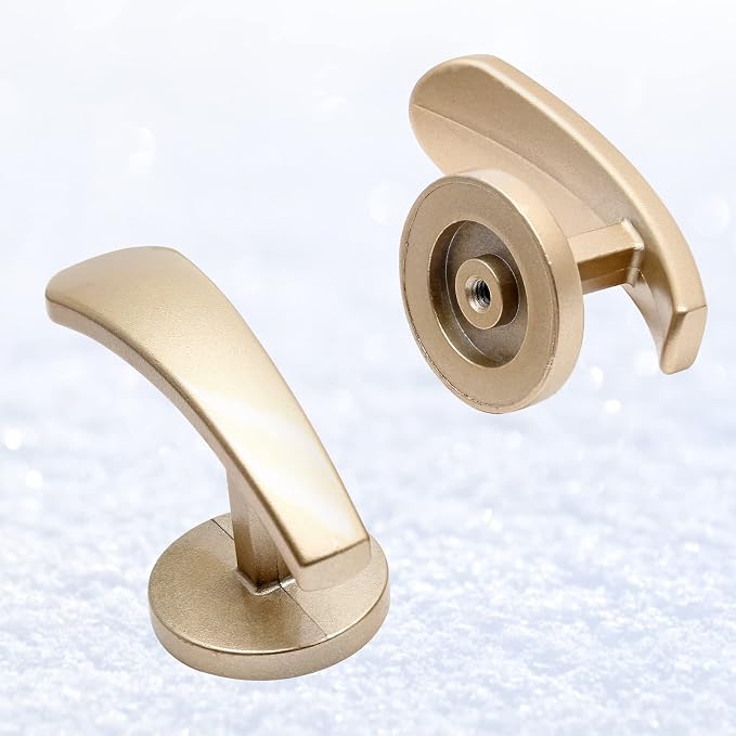 4 Pack Brass Gold Curtain Tieback Hooks, Curtain Holdback Hooks - Image 7