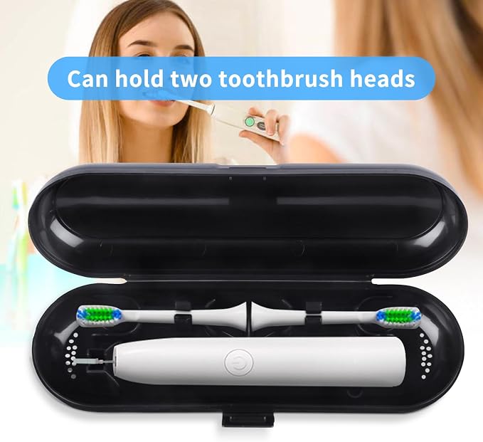 Fowecelt 2 Pack Electric Toothbrush Travel Case - Image 5