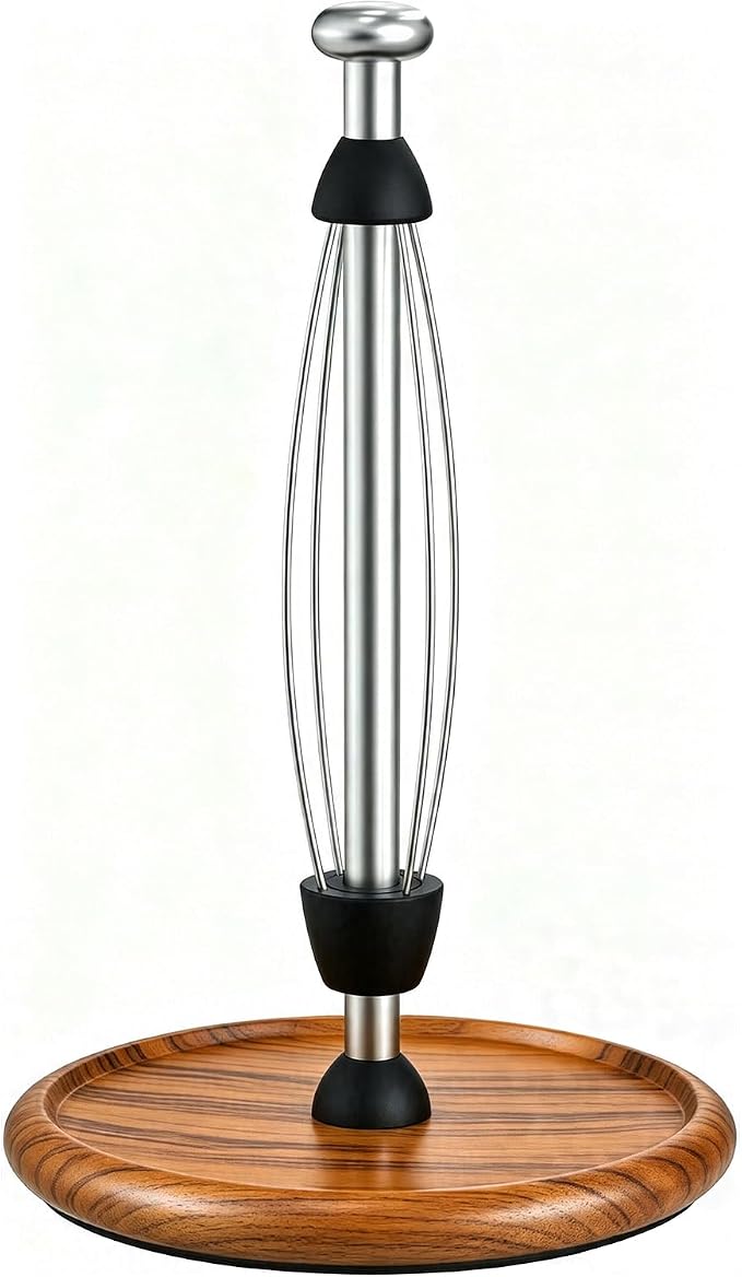 VEHHE Wooden Paper Towel Holder Countertop by VEHHE