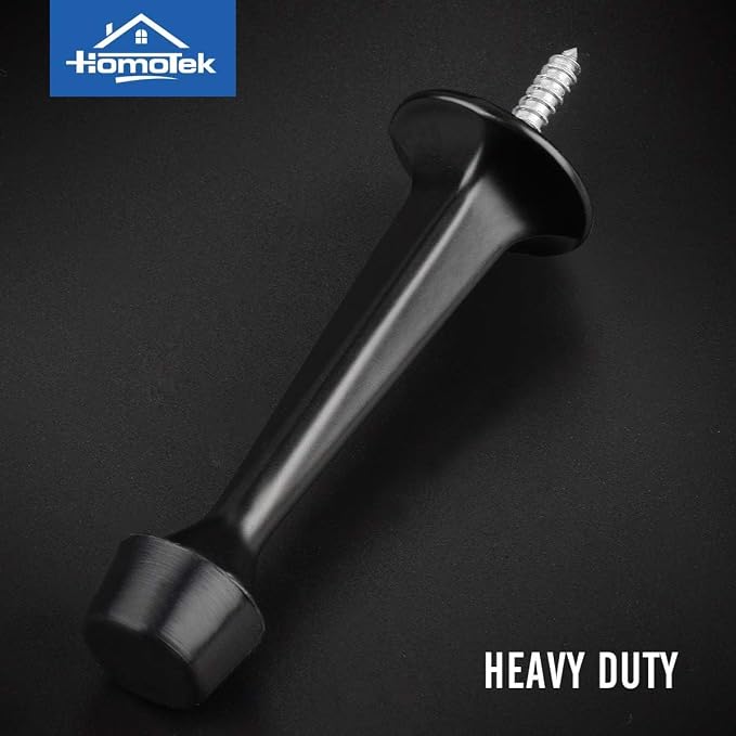 HOMOTEK 36 Pack Heavy Duty Solid Rigid Door Stop - Image 3