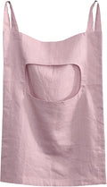 Amazhiyu 100% Linen Door Hanging Laundry Hamper Bag, 19x27 Inches Pink by Amazhiyu