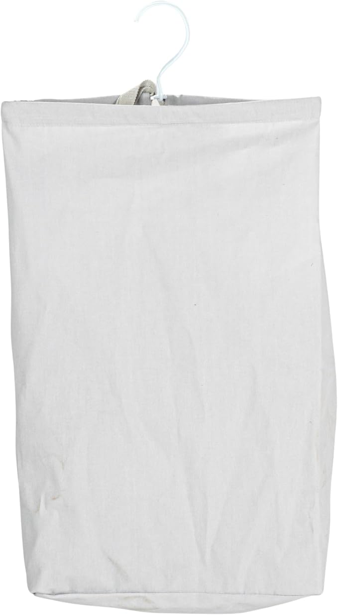 Household Essentials Door Hanging Laundry Bag, Washable Canvas Bag - Image 5